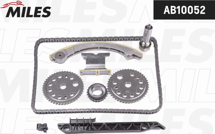 Miles AB10052 - Комплект цепи привода распредвала autospares.lv