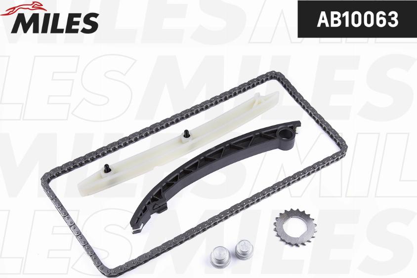 Miles AB10063 - Комплект цепи привода распредвала autospares.lv