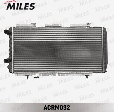 Miles ACRM032 - Радиатор, охлаждение двигателя autospares.lv