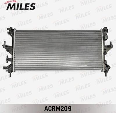 Miles ACRM209 - Радиатор, охлаждение двигателя autospares.lv