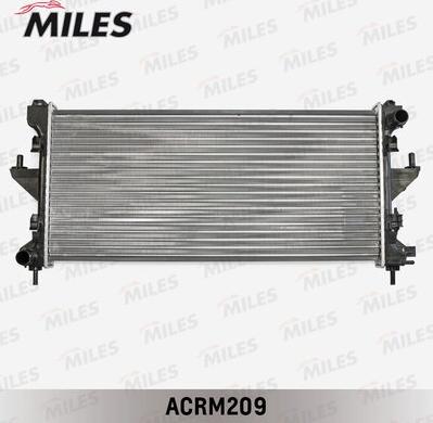 Miles ACRM209 - Радиатор, охлаждение двигателя autospares.lv