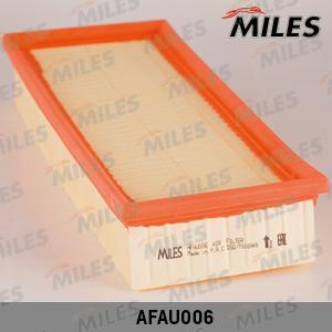 Miles AFAU006 - Воздушный фильтр, двигатель autospares.lv