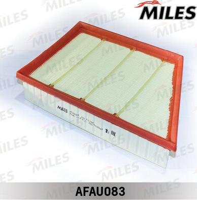 Miles AFAU083 - Воздушный фильтр, двигатель autospares.lv