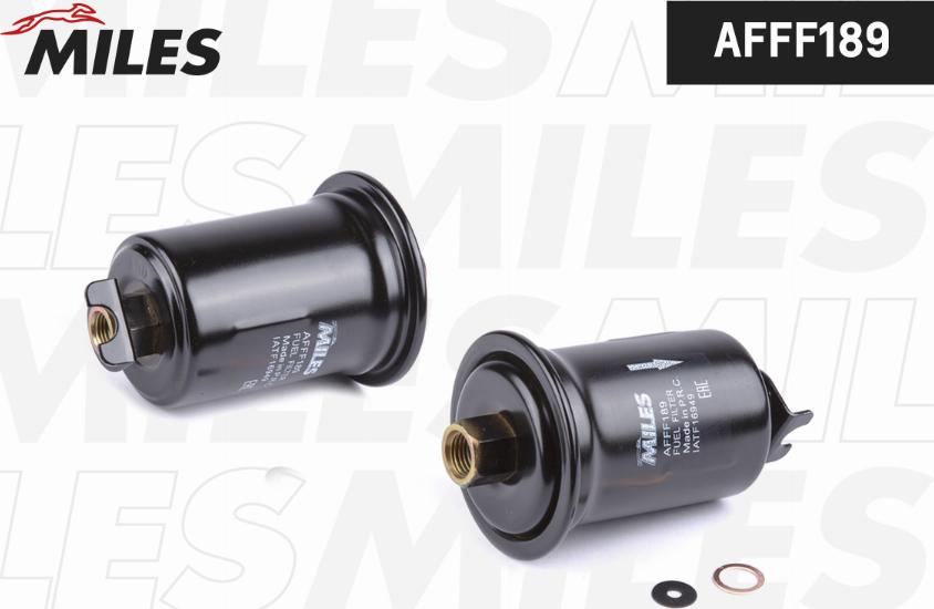 Miles AFFF189 - Топливный фильтр autospares.lv
