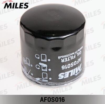 Miles AFOS016 - Масляный фильтр autospares.lv