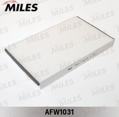 Miles AFW1031 - Фильтр воздуха в салоне autospares.lv