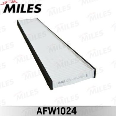 Miles AFW1024 - Фильтр воздуха в салоне autospares.lv