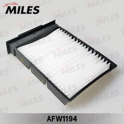 Miles AFW1194 - Фильтр воздуха в салоне autospares.lv