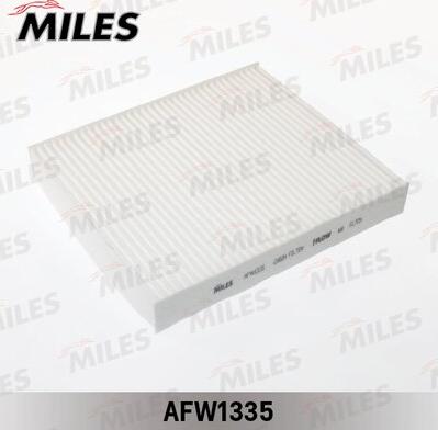 Miles AFW1335 - Фильтр воздуха в салоне autospares.lv