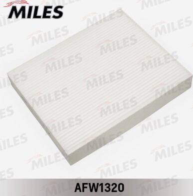 Miles AFW1320 - Фильтр воздуха в салоне autospares.lv