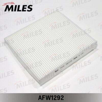 Miles AFW1292 - Фильтр воздуха в салоне autospares.lv