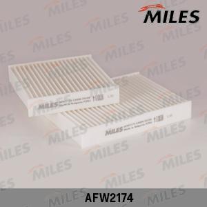 Miles AFW2174 - Фильтр воздуха в салоне autospares.lv