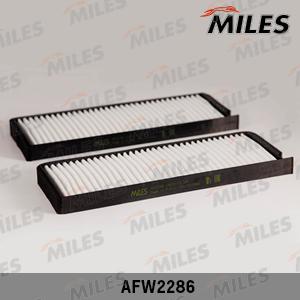 Miles AFW2286 - Фильтр воздуха в салоне autospares.lv