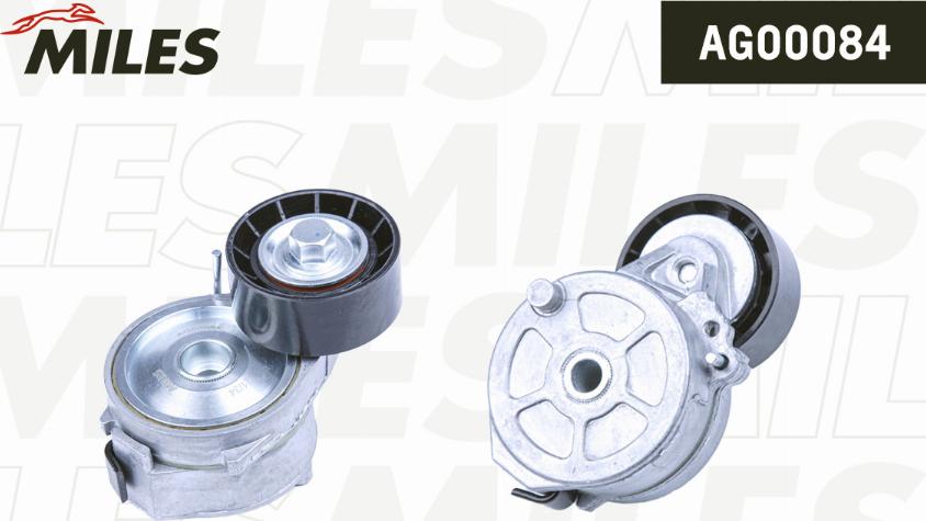 Miles AG00084 - Натяжитель, поликлиновый ремень autospares.lv