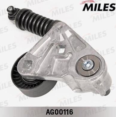 Miles AG00116 - Натяжитель, поликлиновый ремень autospares.lv