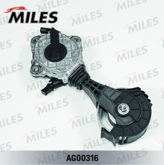 Miles AG00316 - Натяжитель, поликлиновый ремень autospares.lv