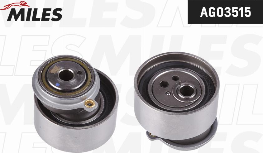 Miles AG03515 - Натяжной ролик, зубчатый ремень ГРМ autospares.lv