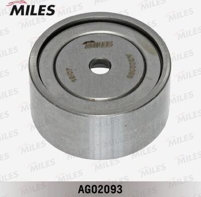 Miles AG02093 - Натяжной ролик, зубчатый ремень ГРМ autospares.lv
