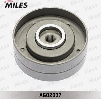 Miles AG02037 - Направляющий ролик, зубчатый ремень ГРМ autospares.lv