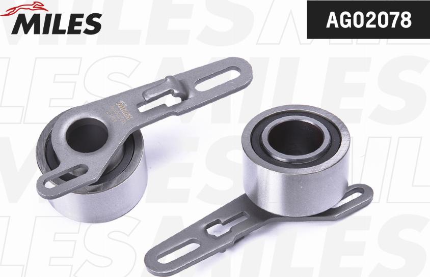 Miles AG02078 - Натяжной ролик, зубчатый ремень ГРМ autospares.lv