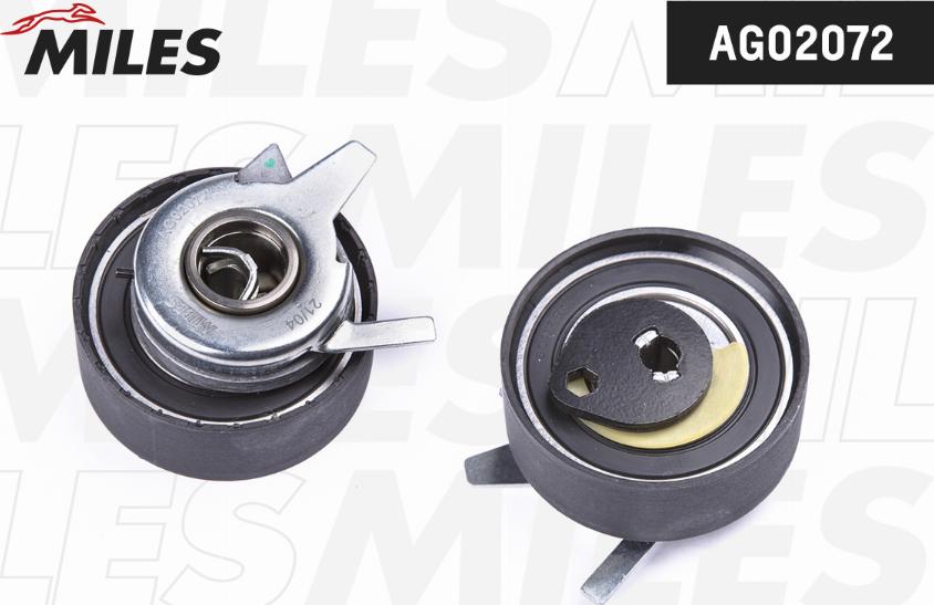 Miles AG02072 - Натяжной ролик, зубчатый ремень ГРМ autospares.lv