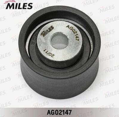 Miles AG02147 - Направляющий ролик, зубчатый ремень ГРМ autospares.lv