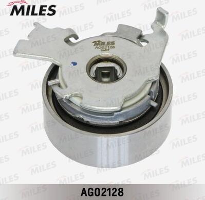 Miles AG02128 - Натяжной ролик, зубчатый ремень ГРМ autospares.lv