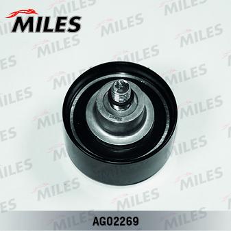 Miles AG02269 - Направляющий ролик, зубчатый ремень ГРМ autospares.lv