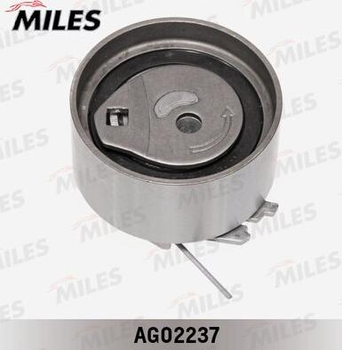 Miles AG02237 - Натяжной ролик, зубчатый ремень ГРМ autospares.lv