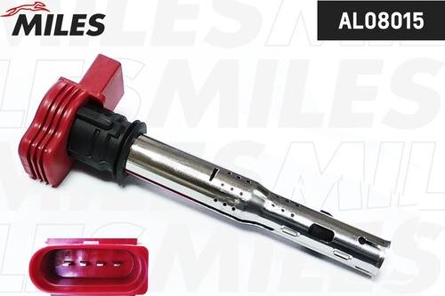 Miles AL08015 - Катушка зажигания autospares.lv