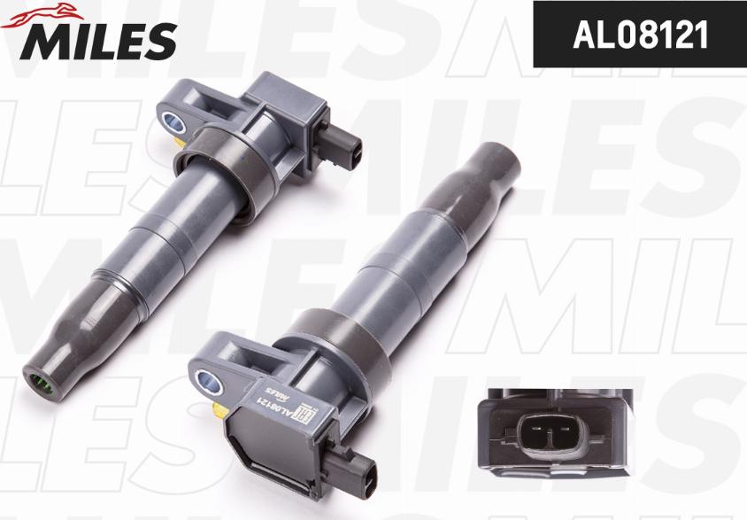 Miles AL08121 - Катушка зажигания autospares.lv