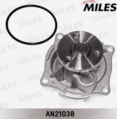 Miles AN21038 - Водяной насос autospares.lv