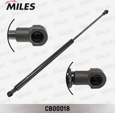 Miles CB00018 - Газовая пружина, капот autospares.lv