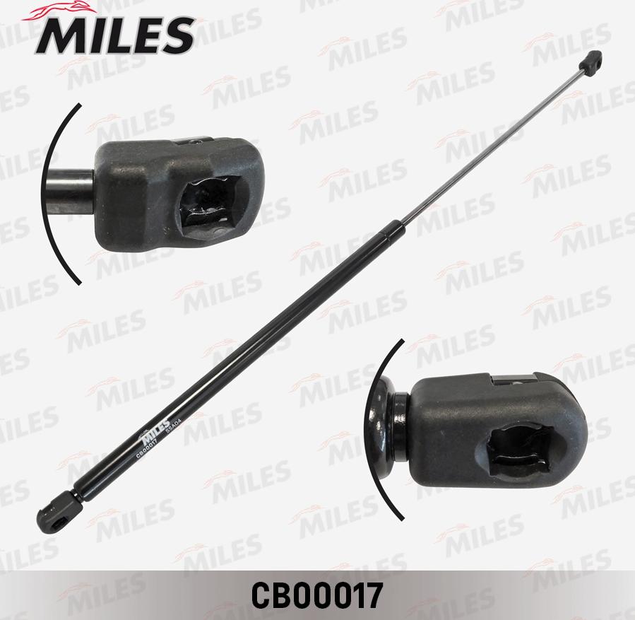 Miles CB00017 - Газовая пружина, капот autospares.lv