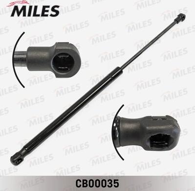 Miles CB00035 - Газовая пружина, упор autospares.lv