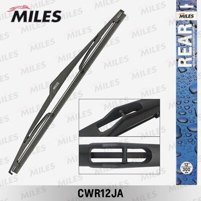 Miles CWR12JA - Щетка стеклоочистителя autospares.lv