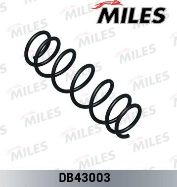 Miles DB43003 - Пружина ходовой части autospares.lv