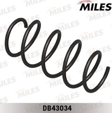 Miles DB43034 - Пружина ходовой части autospares.lv