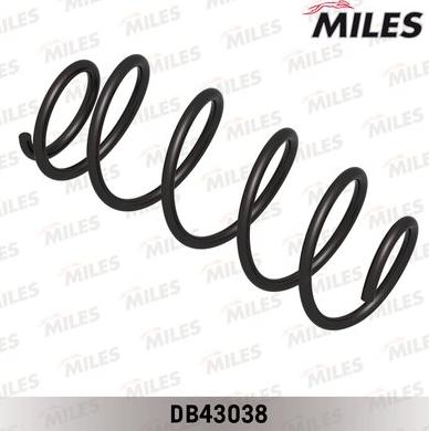 Miles DB43038 - Пружина ходовой части autospares.lv