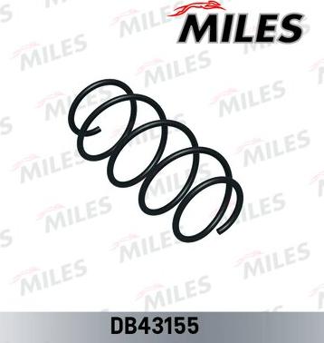 Miles DB43155 - Пружина ходовой части autospares.lv