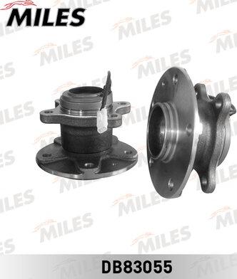 Miles DB83055 - Подшипник ступицы колеса, комплект autospares.lv