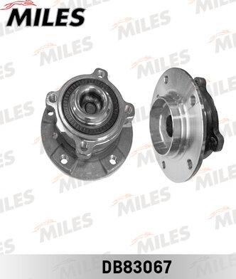 Miles DB83067 - Подшипник ступицы колеса, комплект autospares.lv