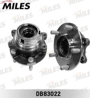 Miles DB83022 - Подшипник ступицы колеса, комплект autospares.lv