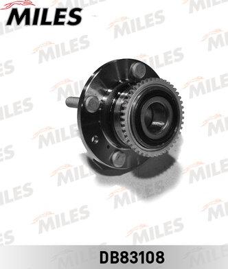 Miles DB83108 - Подшипник ступицы колеса, комплект autospares.lv