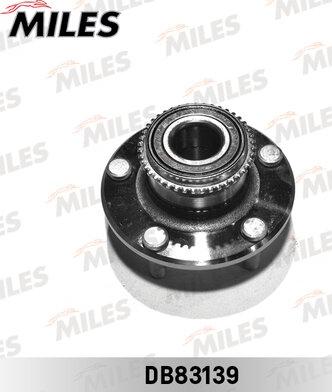 Miles DB83139 - Подшипник ступицы колеса, комплект autospares.lv