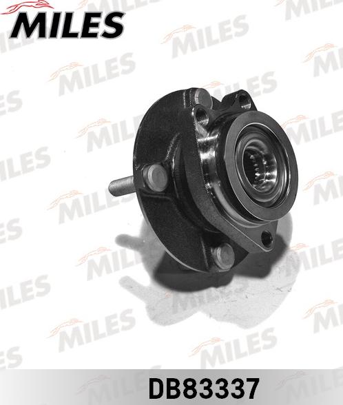 Miles DB83337 - Ступица колеса, поворотный кулак autospares.lv