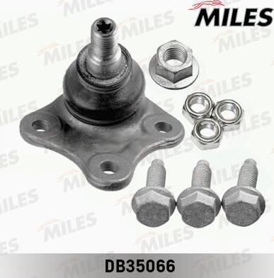 Miles DB35066 - Шаровая опора, несущий / направляющий шарнир autospares.lv