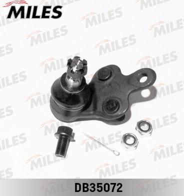 Miles DB35072 - Шаровая опора, несущий / направляющий шарнир autospares.lv