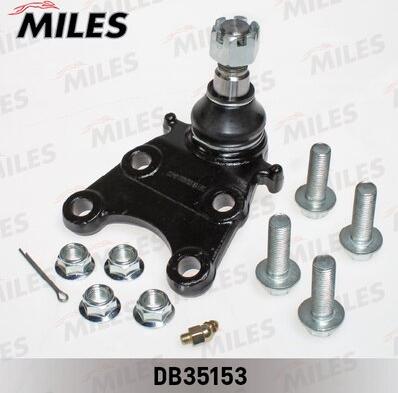 Miles DB35153 - Шаровая опора, несущий / направляющий шарнир autospares.lv