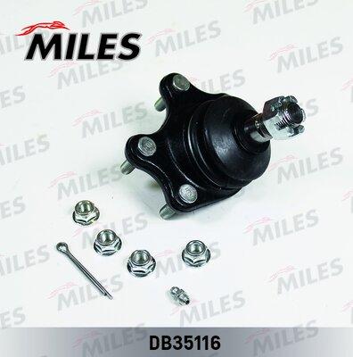 Miles DB35116 - Шаровая опора, несущий / направляющий шарнир autospares.lv